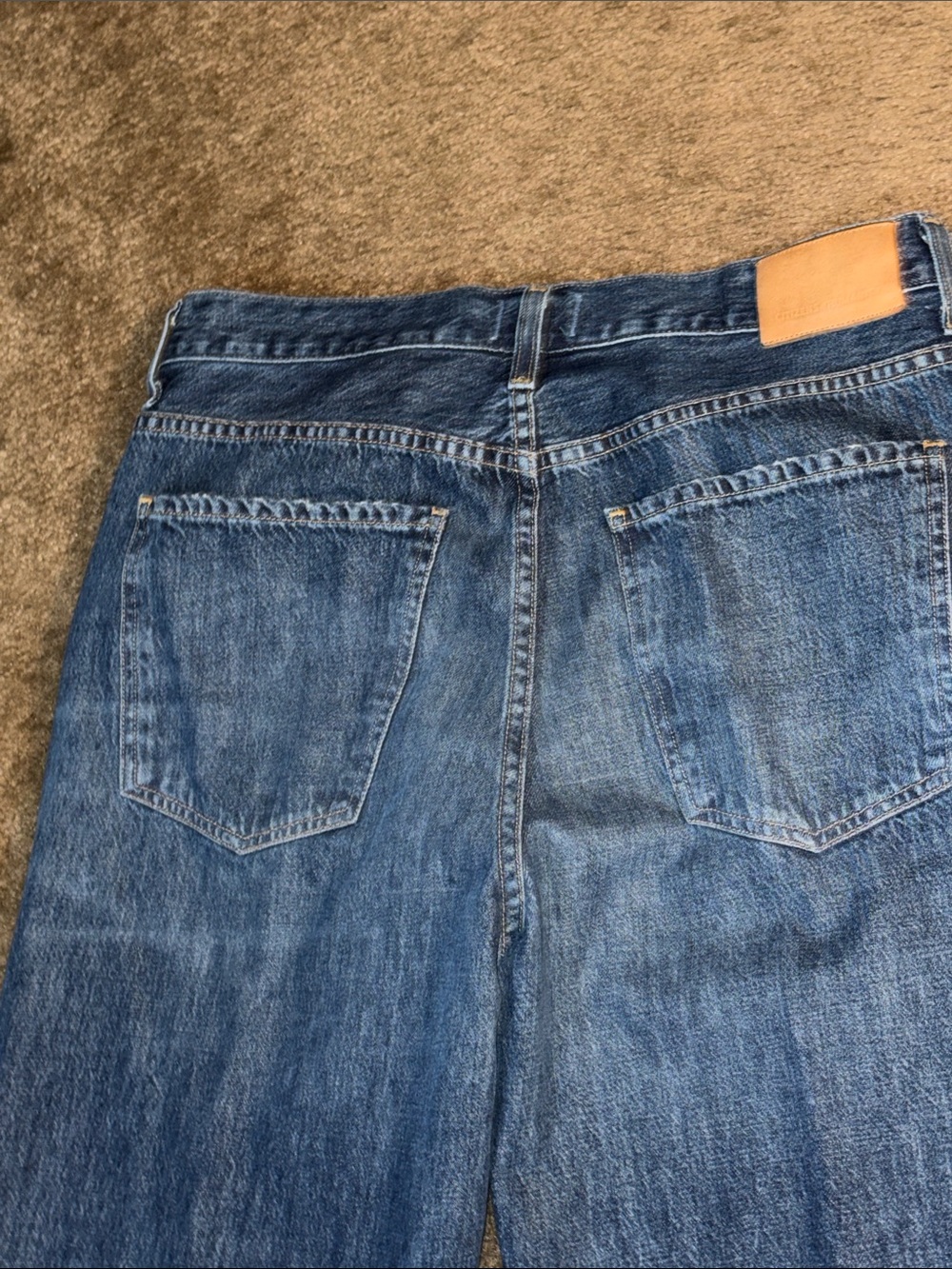 Citizens of Humanity Premium Vintage ANNiNA Dark Blue Button-Fly Jeans - Picture 9 of 13